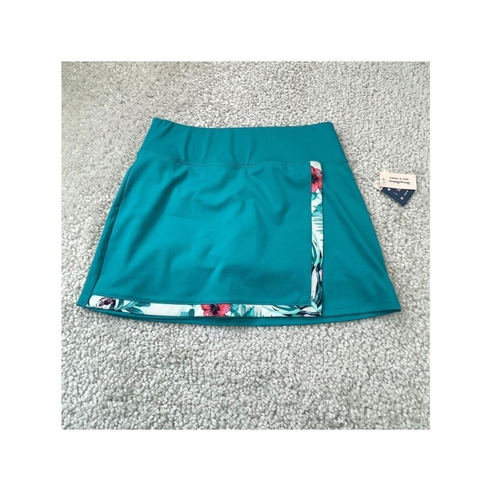 Tommy Bahama Golf Tennis Skort Teal Blue Womens Small